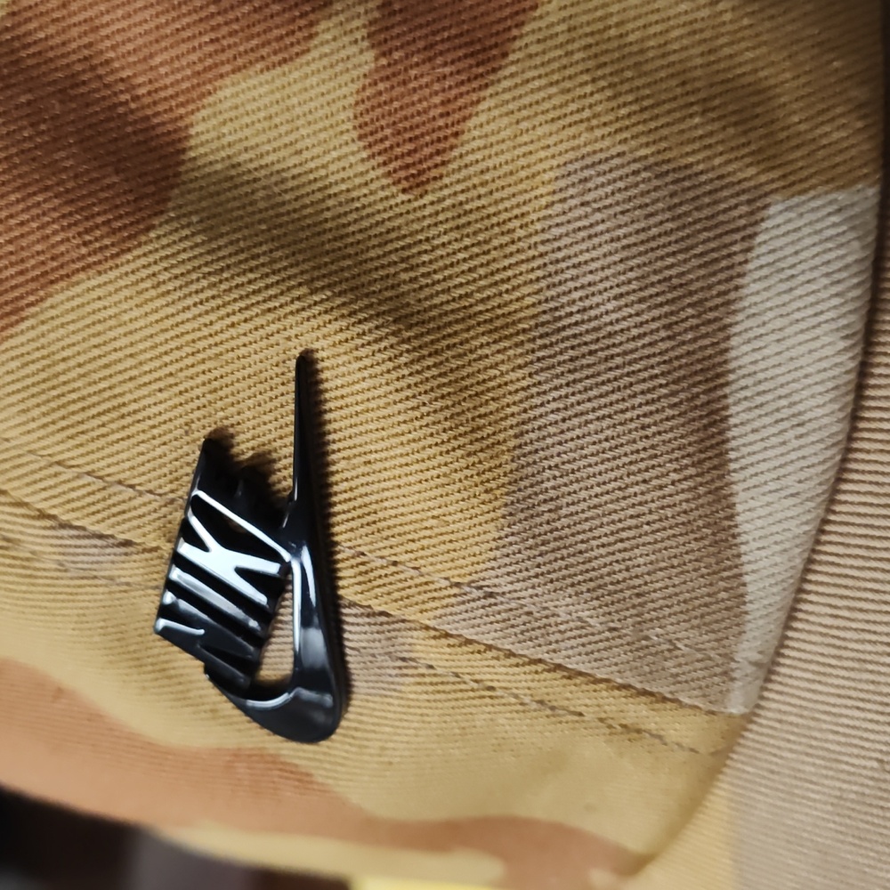 Rare Nike Heritage 86 Camo Hat Brown,Tan, Yellow Camo - Picture 5 of 7